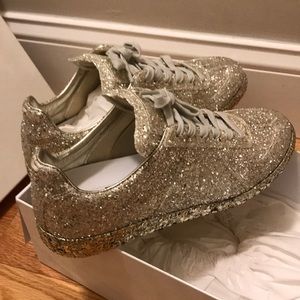 Nwt maison margiela glitter sneakers